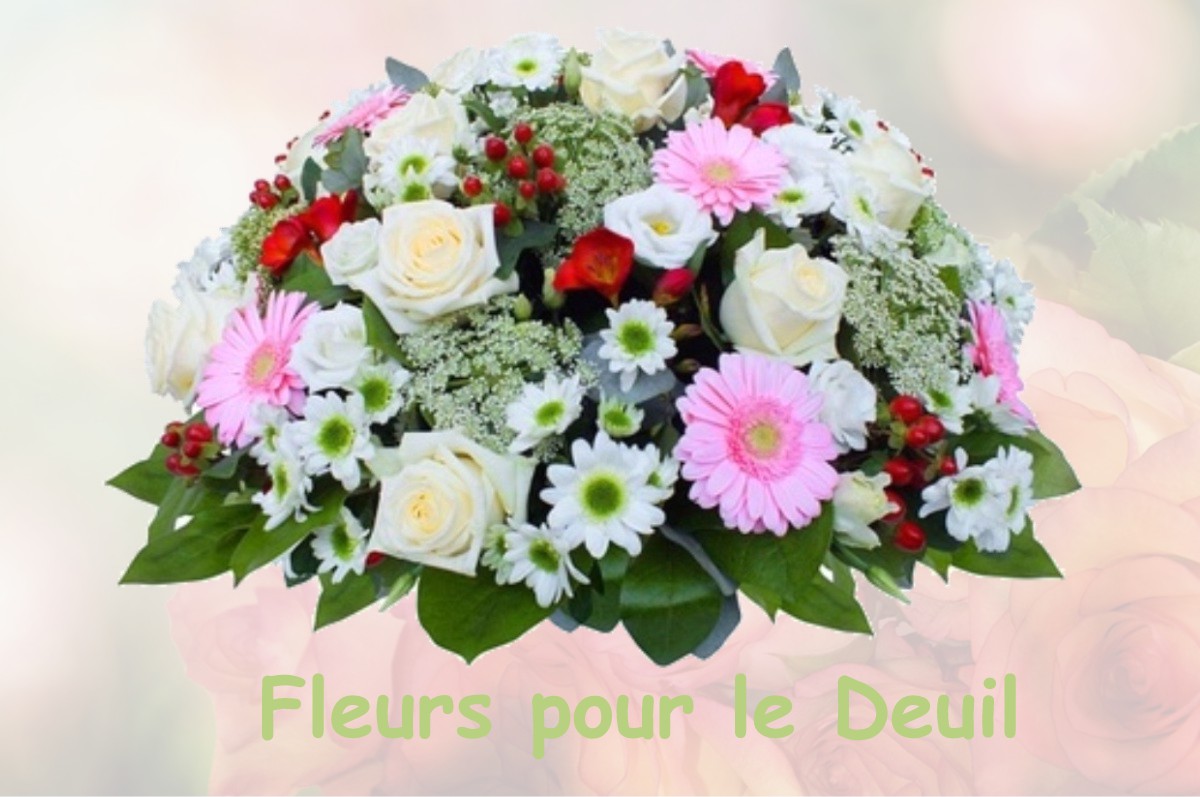 fleurs deuil SAUZE